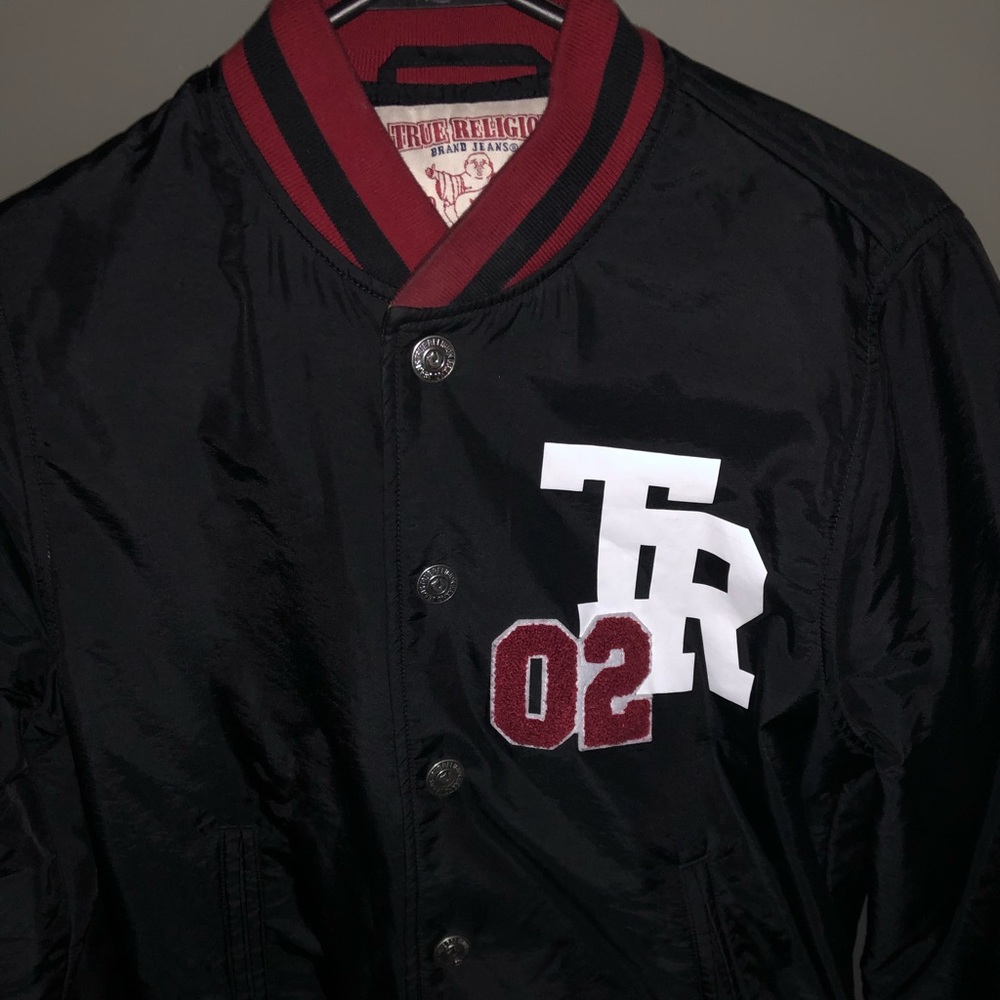 TRUE RELIGION VARSITY/BOMBER JACKET MENS